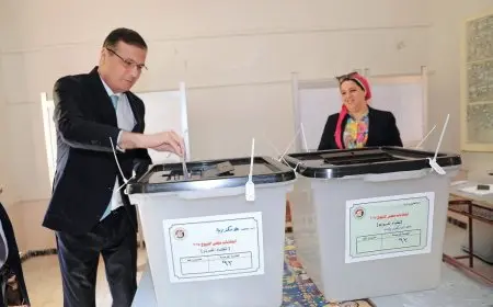 وزير الزراعة يُشارك في انتخابات مجلس الشيوخ 2025