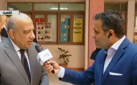 وزير الكهرباء عقب تصويته: المشاركة واجب وطني.. وخطة لتأمين الطاقة في جميع اللجان