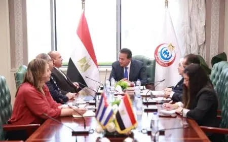 وزير الصحة يستقبل السفير الكوبي لمناقشة تعزيز التعاون في المجال الصحي