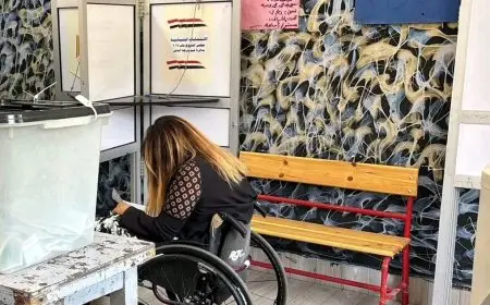 المشرف العام لذوي الإعاقة يُدلي بصوته في انتخابات مجلس الشيوخ 2025