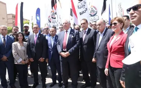 قيادات “الجبهة الوطنية” تقوم بجولة تفقدية لمتابعة سير انتخابات الشيوخ في القاهرة.. صور