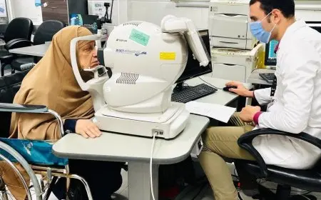 الرعاية الصحية: 1.4 مليون خدمة طبية وعلاجية في مستشفى الرمد التخصصي ببورسعيد