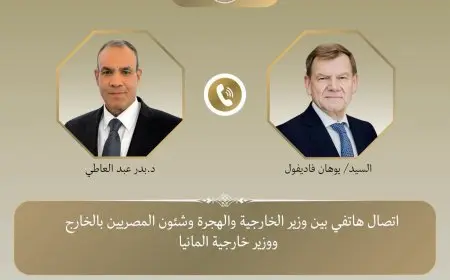 وزير الخارجية يتباحث هاتفياً مع نظيره الألماني حول الأوضاع في قطاع غزة