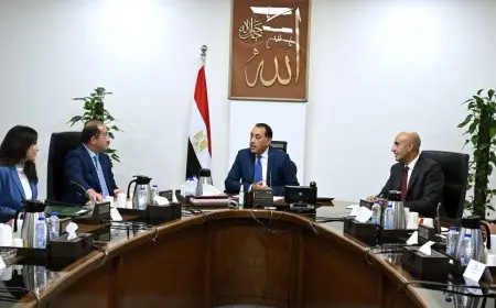 رئيس الوزراء يتابع موضوعات العمل المشتركة بين وزارتي المالية والتعليم