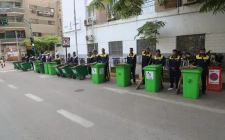 محافظ الشرقية يوجه بإعادة ترتيب فرق النظافة لمواجهة ارتفاع درجات الحرارة