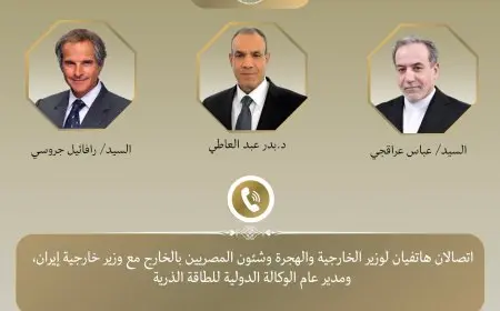 اتصال وزير الخارجية بنظيره الإيراني والمدير العام للوكالة الدولية للطاقة الذرية