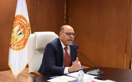 وزير العمل يطلق برنامج تدريب مديري المراكز المهنية في المرحلة الأولى من التطوير