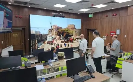 محافظ القليوبية يتابع تنفيذ السور الخرساني حول مترو الأنفاق بشبرا الخيمة