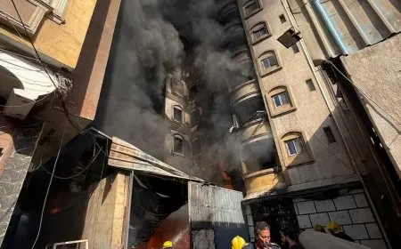 محافظ القاهرة: السيطرة على حريق مخزن الخردة في بولاق أبو العلا