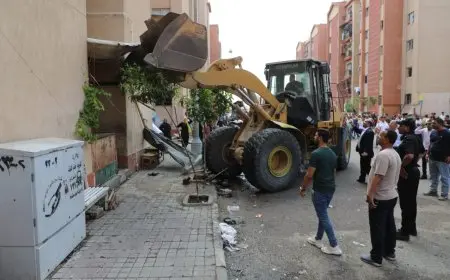 حملة واسعة لإزالة الإشغالات والتعديات في مدينة معًا