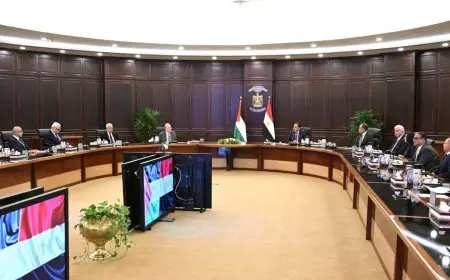 مدبولي: مصر ملتزمة بموقفها الثابت تجاه القضية الفلسطينية وترفض أي مخططات لتهجير سكان غزة