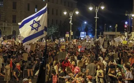 تفاصيل الاحتجاجات الإسرائيلية ضد نتنياهو بسبب حرب غزة
