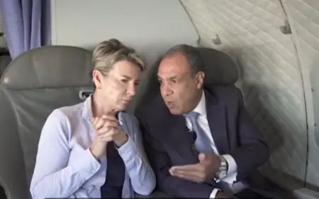 وزير الخارجية لمراسلة CNN: النزوح قضية حساسة والحديث عن منع المساعدات “كذبة كبيرة”