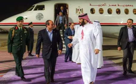 تطورات الحرب في غزة.. تفاصيل جدول أعمال زيارة الرئيس السيسي إلى السعودية
