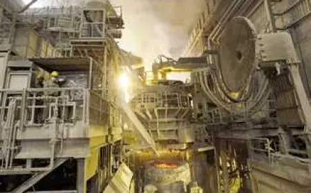 وزير النقل كامل الوزير يعلن تشغيل الوحدة 7 في مصنع حلوان للحديد والصلب