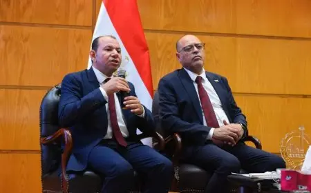 وزير العمل ومحافظ القليوبية يدشّنان ورشة عمل للتوعية بقانون العمل الجديد