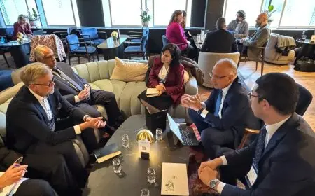 وزير الري يستضيف المبعوث الفنلندي الخاص لشؤون المياه لبحث فرص التعاون المشتركة