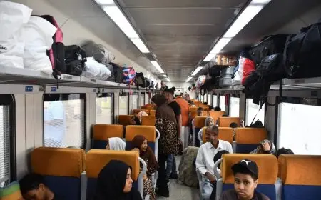 تشغيل القطار الثامن لتسهيل العودة الطوعية للأشقاء السودانيين اليوم الأربعاء