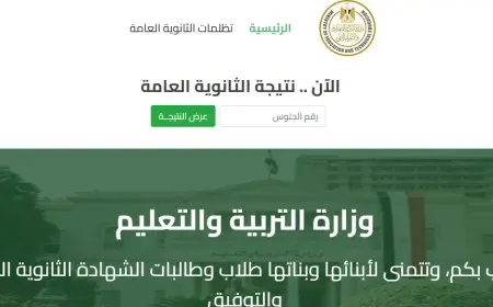 نتائج الدور الثاني للثانوية العامة 2025.. نسبة النجاح تتجاوز 90%