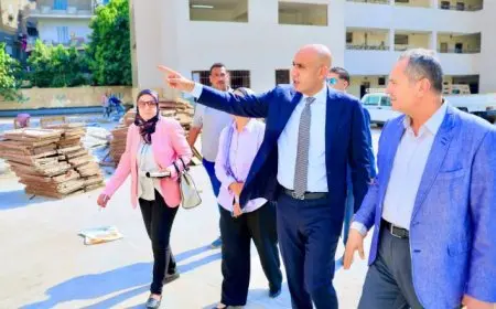 وزير التعليم يتفقد استعدادات تحويل مدرستين في غمرة والقصر العيني إلى مدارس مصرية يابانية