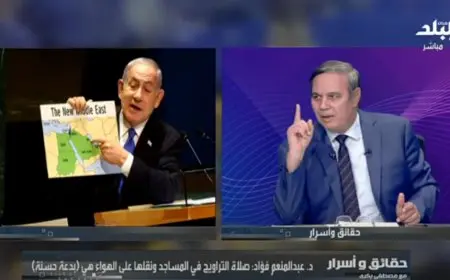 «وهم إبليس».. مشرف الرواق الأزهري يرد على طموح «نتنياهو» بإسرائيل الكبرى