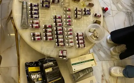 الصحة تغلق مركز «أسماء راشد» للجلدية والتجميل في الإسماعيلية لمخالفته قانون الترخيص