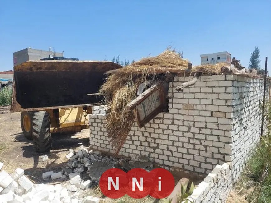 بدء المرحلة الأولى من الموجة الـ27 لإزالة التعديات على الأراضي الزراعية في كفر الشيخ