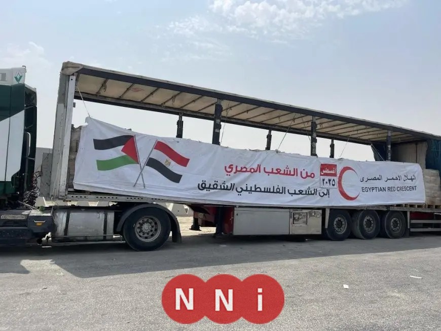 قافلة «زاد العزة» تصل إلى غزة محملة بـ 3450 طن من المساعدات الغذائية والطبية في يومها الثالث عشر