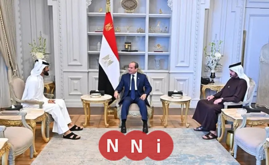 الرئيس السيسي يستقبل مستشار الأمن الوطني وقائد القوات الخاصة البحرينية