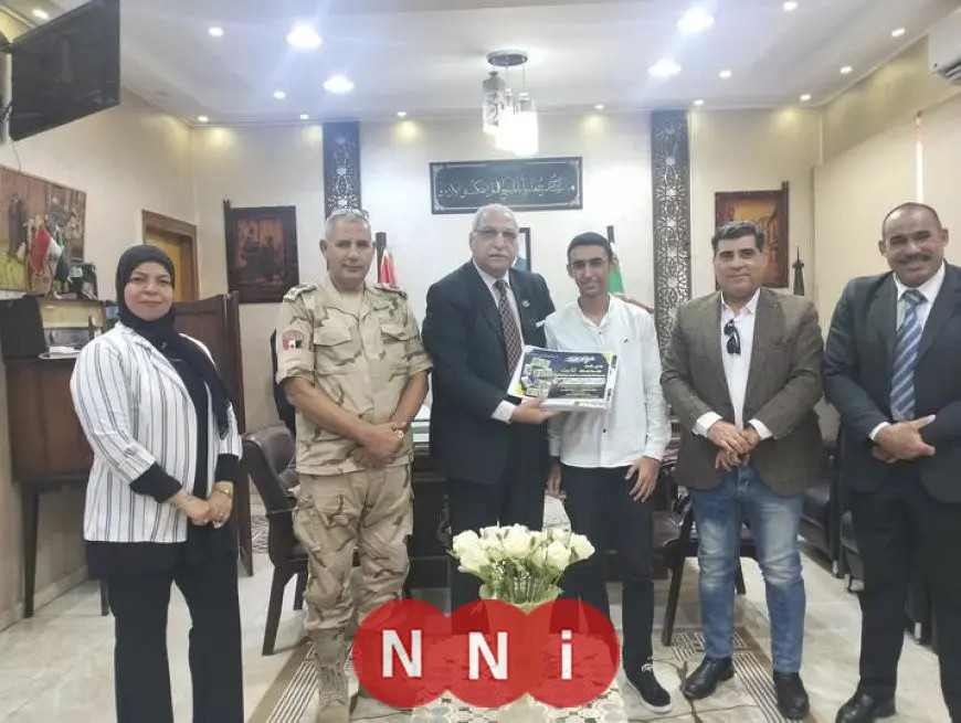 القليوبية تكرم طالب إعدادي اكتشف نظرية جديدة في الفيزياء
