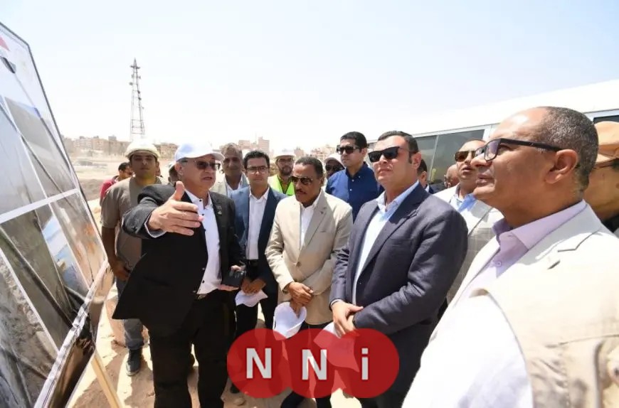 وزير الإسكان ومحافظ مطروح يزوران مشروع تجديد وإحلال كوبري روميل بالمحافظة