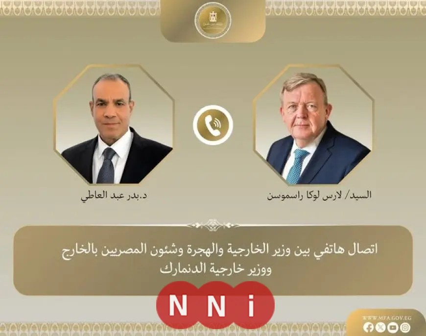 وزير الخارجية يناقش مع نظيره الدنماركي اقتراح وقف إطلاق النار في غزة