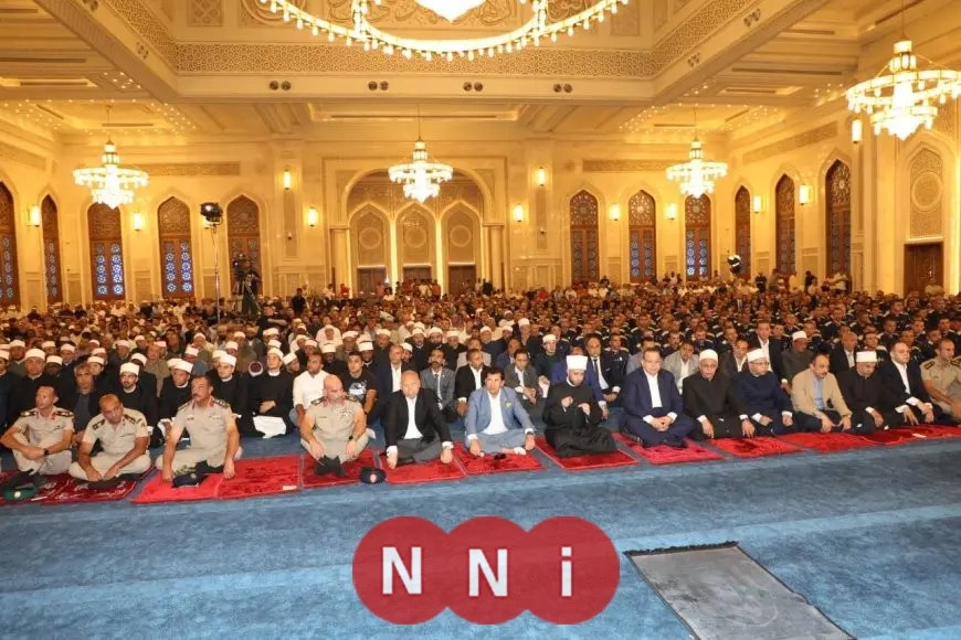 محافظ القاهرة ووزير الشباب والأوقاف يشاركون في صلاة الجمعة بمسجد العلي احتفالاً بالمولد النبوي