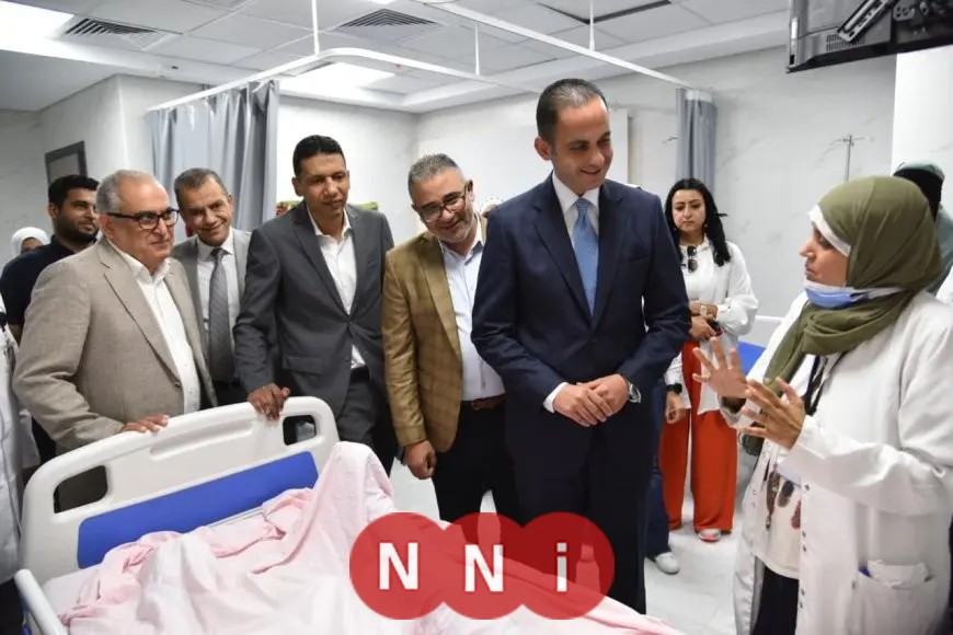 نائب وزير الصحة يزور مستشفى أطفال مصر ليتابع تقدم أعمال التطوير وجودة الخدمات الطبية