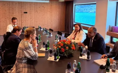 عبد العاطي يجتمع بالممثلة العليا للشؤون الخارجية والسياسة الأمنية للاتحاد الأوروبي