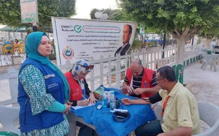 «الصحة»: حملة «100 يوم صحة» قدمت 71 مليون و685 ألف خدمة طبية مجانية خلال 48 يوماً