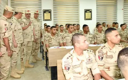 رئيس الأركان يزور المعاهد العسكرية التخصصية لتفقد المنظومة التعليمية لضباط القوات المسلحة