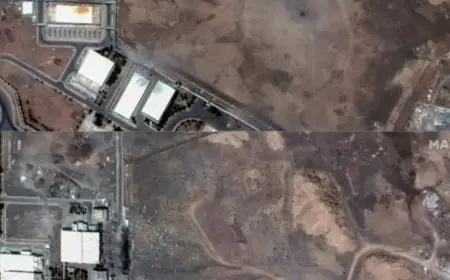 الأقمار الصناعية تُظهر تحركات جديدة في منشأة نطنز النووية