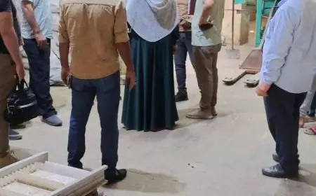 ضبط 6.5 طن من المواد الغذائية منتهية الصلاحية في المنوفية