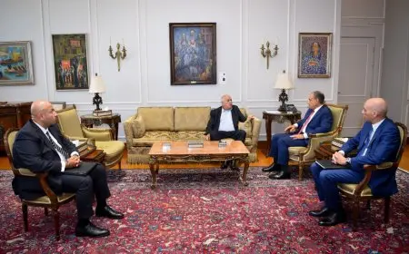 وزير الخارجية يستقبل أمين سر اللجنة المركزية لحركة فتح الفلسطينية