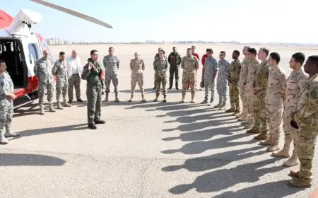 أنشطة مكثفة للتدريب المشترك المصري – الأمريكي “النجم الساطع – 2025”