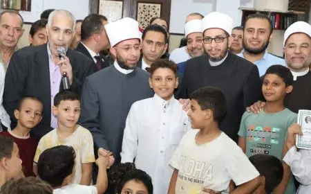 وزير الأوقاف يشارك في احتفال كبير لتكريم حفظة القرآن الكريم في المرج