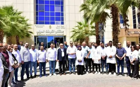 رئيس هيئة الرعاية الصحية ومحافظ الأقصر يطلقان وحدات جديدة في مستشفى الكرنك الدولي