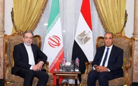 وزير الخارجية المصري يستقبل نظيره الإيراني في القاهرة