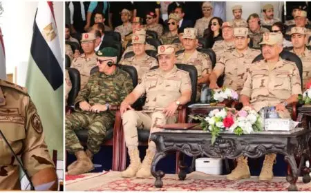 وزير الدفاع يشهد المرحلة الرئيسية للتدريب المشترك المصري الأميركي “النجم الساطع 2025”