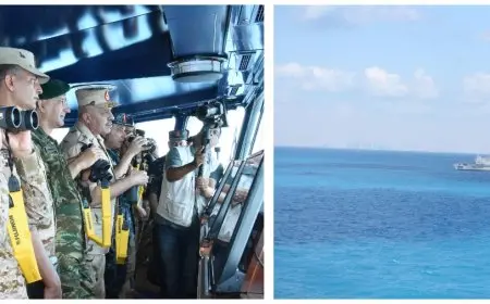 رئيس الأركان يشهد المرحلة النهائية من تدريب النجم الساطع 2025 المصري – الأمريكي