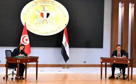 رئيسا وزراء مصر وتونس يشهدان توقيع 8 اتفاقيات في عدة مجالات للتعاون المشترك