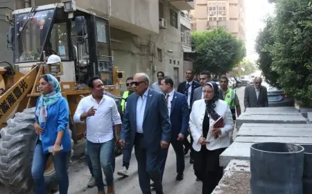 وزير الكهرباء يقوم بجولة تفقدية لمشروع إضافة مصدر تغذية ثالث لمحطة تحويل جزيرة الدهب