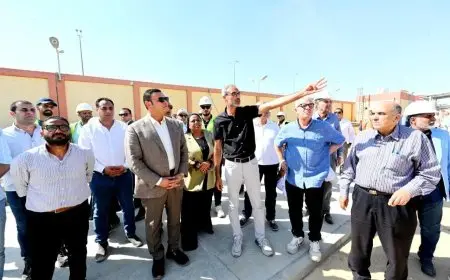 وزير الإسكان يختتم زيارته بتفقد محطة تحويل الكهرباء في التوسعات الشرقية بمدينة 6 أكتوبر