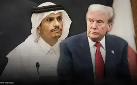 ترامب ورئيس وزراء قطر يناقشان ملفات هامة في اجتماع سري لمدة ساعتين في نيويورك